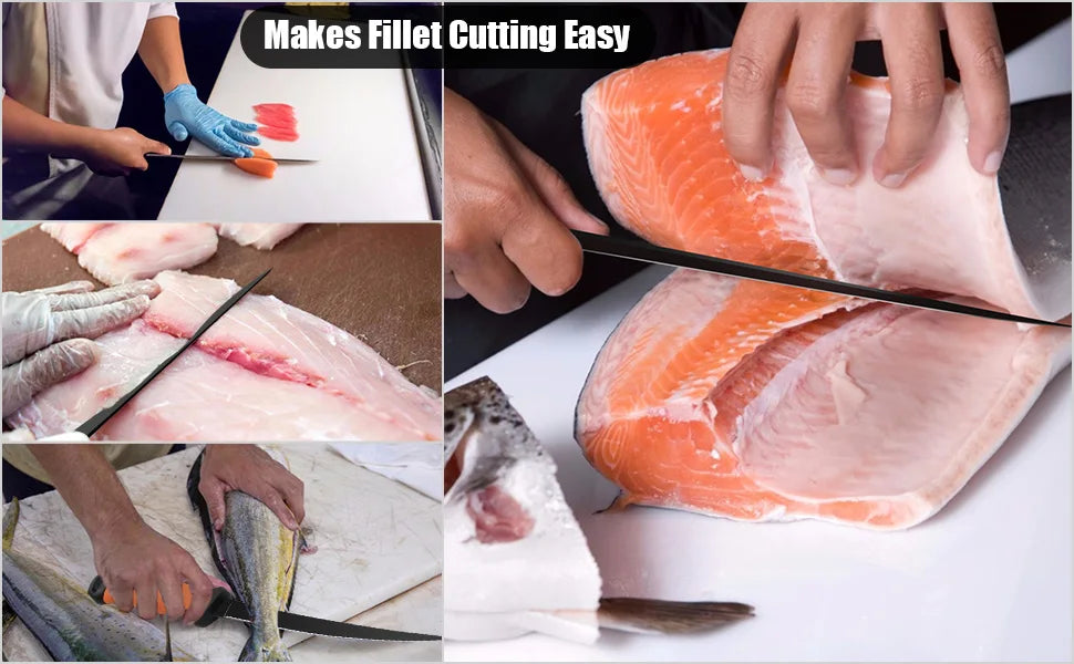 3-in-1 Fish Fillet & Sashimi Knife