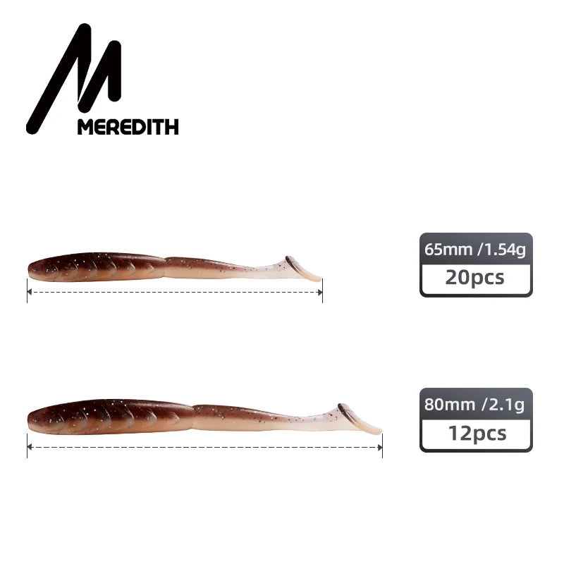 MEREDITH Crazy Shiner II Soft Lure