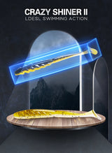 MEREDITH Crazy Shiner II Soft Lure