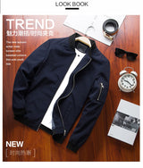 Men’s Slim Bomber Jacket