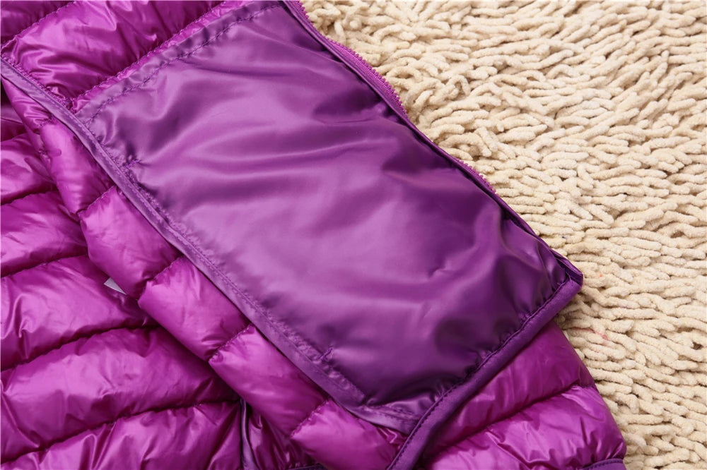 Women’s Ultra-Light Packable Puffer Jacket with Hood – Regular and Plus Size up to 3X