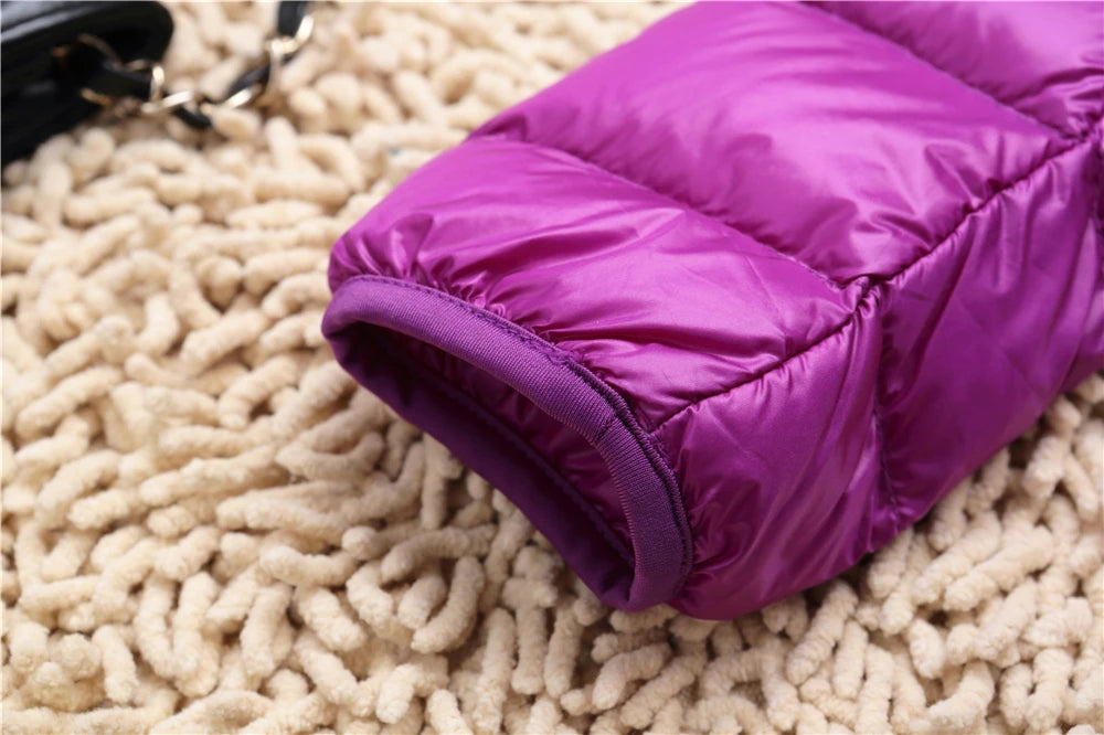 Women’s Ultra-Light Packable Puffer Jacket with Hood – Regular and Plus Size up to 3X