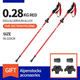 BSWOLF 2PCS Ultralight Trekking Poles