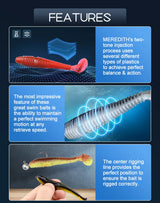 MEREDITH Swing Impact FAT Paddle Tail Lure