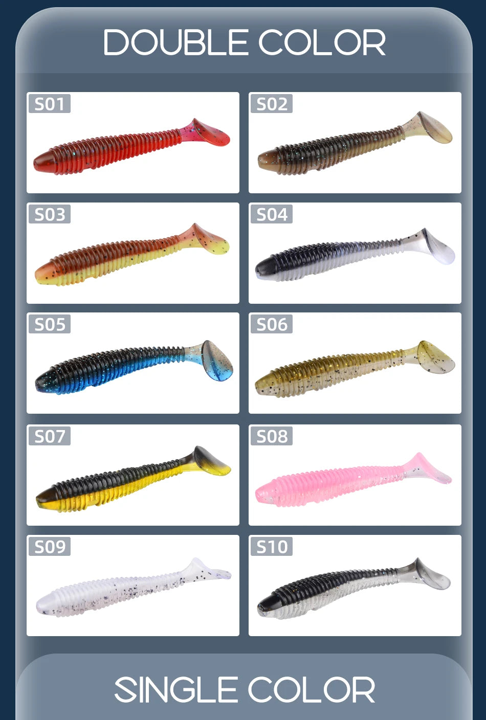 MEREDITH Swing Impact FAT Paddle Tail Lure