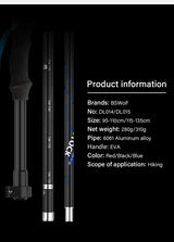 BSWOLF 2PCS Ultralight Trekking Poles