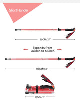 BSWOLF 2PCS Ultralight Trekking Poles