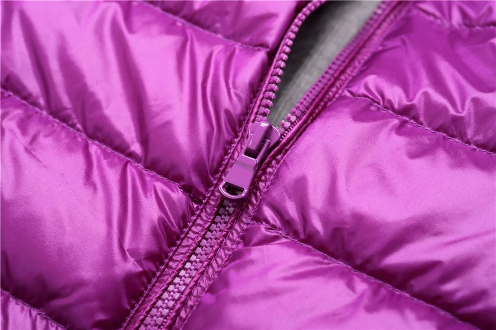 Women’s Ultra-Light Packable Puffer Jacket with Hood – Regular and Plus Size up to 3X