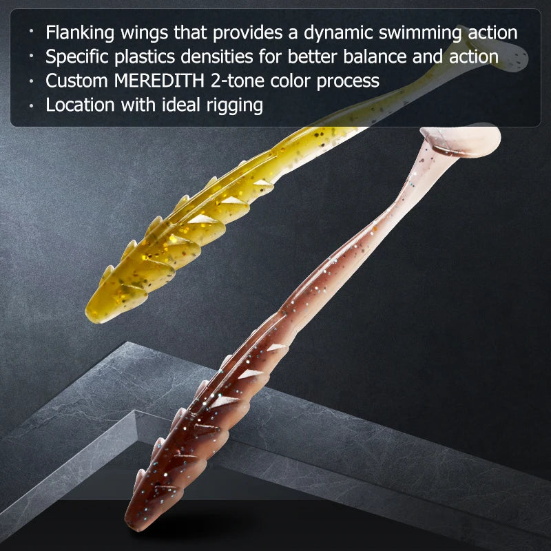 MEREDITH Crazy Shiner II Soft Lure