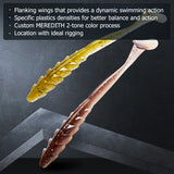 MEREDITH Crazy Shiner II Soft Lure