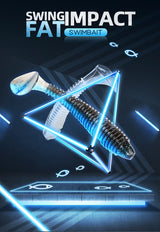 MEREDITH Swing Impact FAT Paddle Tail Lure