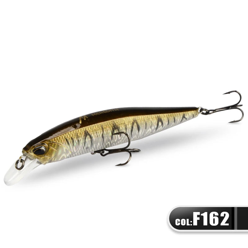 MEREDITH JERK MINNOW 100F 14g  Floating Wobbler Fishing Lure 24Color Minnow Lure Hard Bait Quality Professional Depth0.8-1.0m