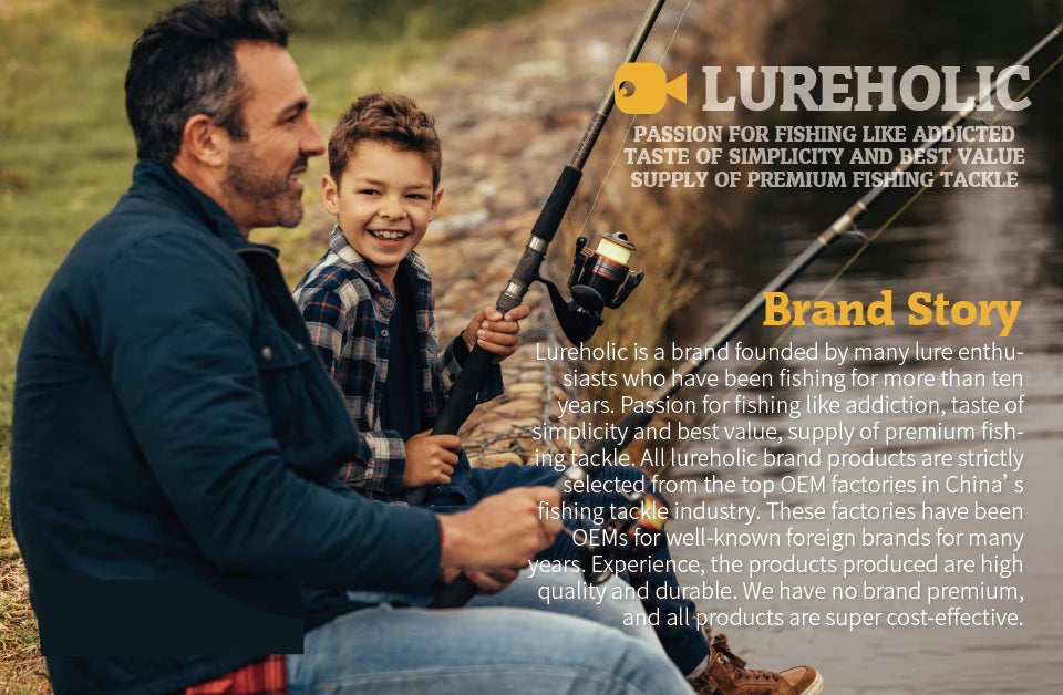 LUREHOLIC Fishing Tackle Box – Waterproof Organizer for Lures, Hooks, Jig Heads, Swivels, Snaps & Fishing Accessories Storage