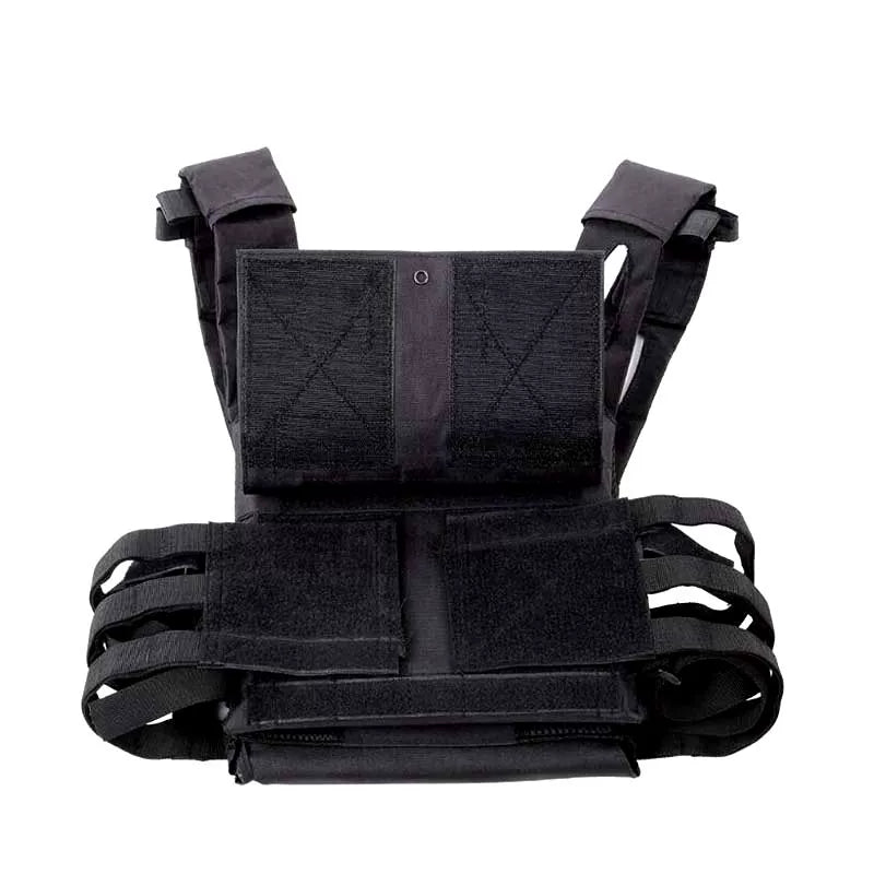 Nylon Tactical Vest – Body Armor Plate Carrier with MOLLE System for Airsoft