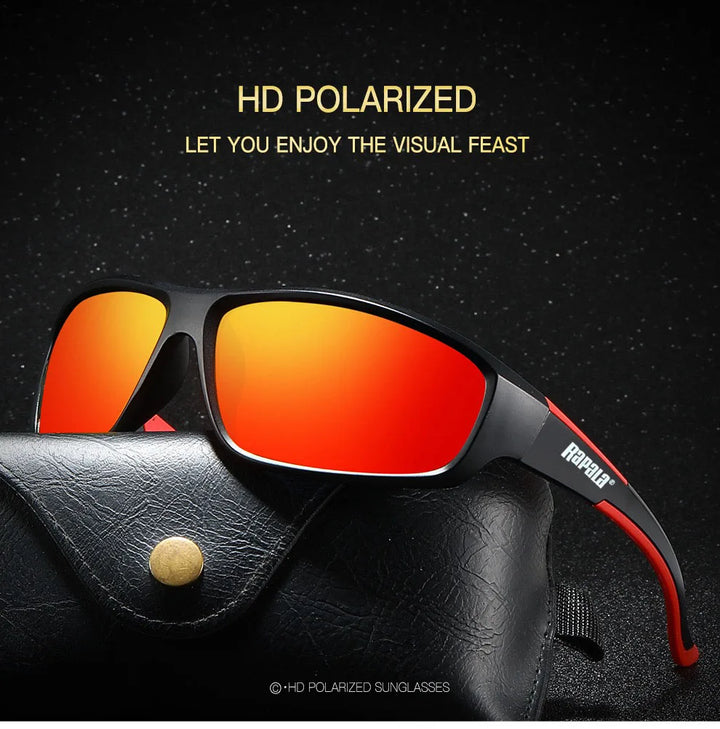 Rapala  High Definition Polarized Sunglasses for Men Women Outdoor Sport Fishing Sun Glasses UV400 Protection Driving Eyeglasses