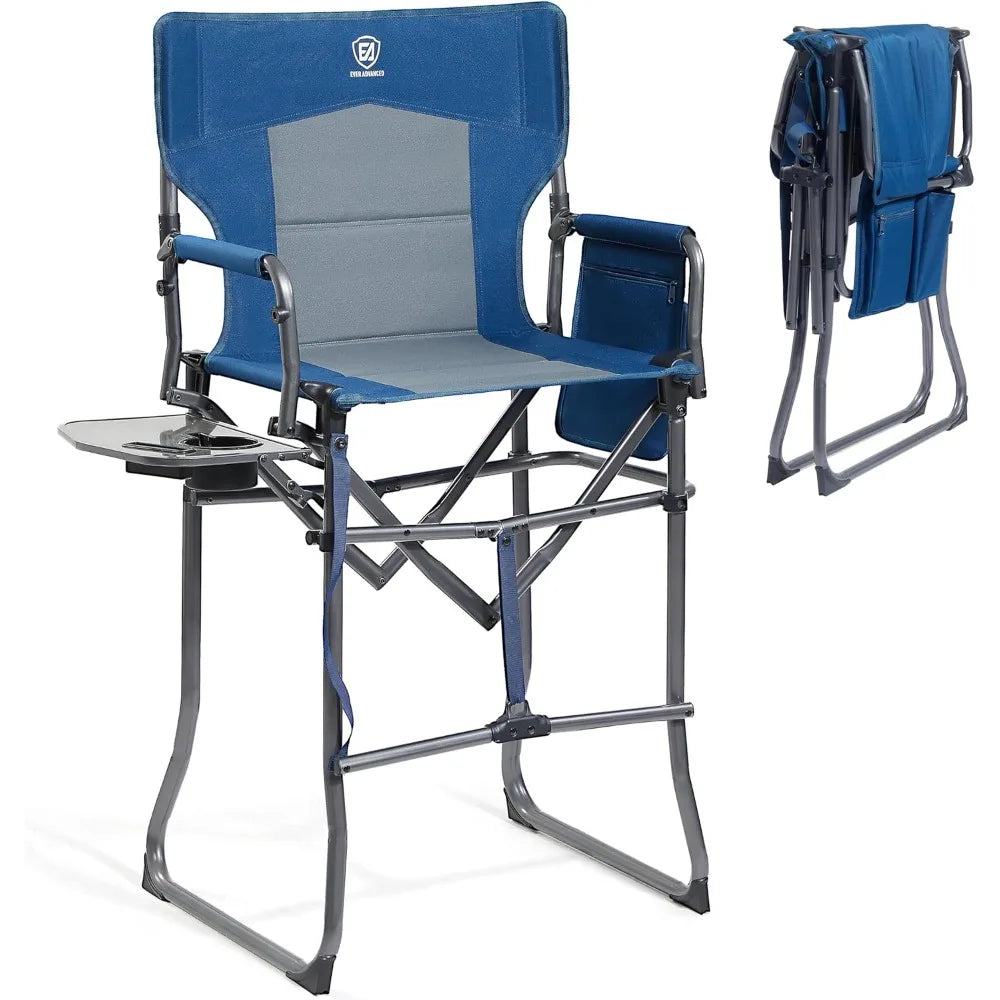 Portable Tall Folding Director’s Chair