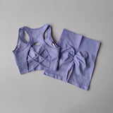 2PCS Women’s Seamless Yoga Set