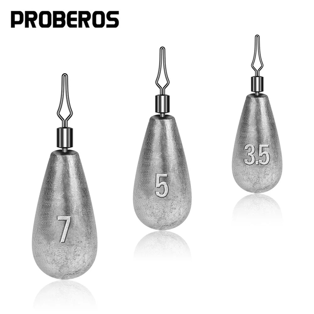 PROBEROS Drop Shot Fishing Sinkers