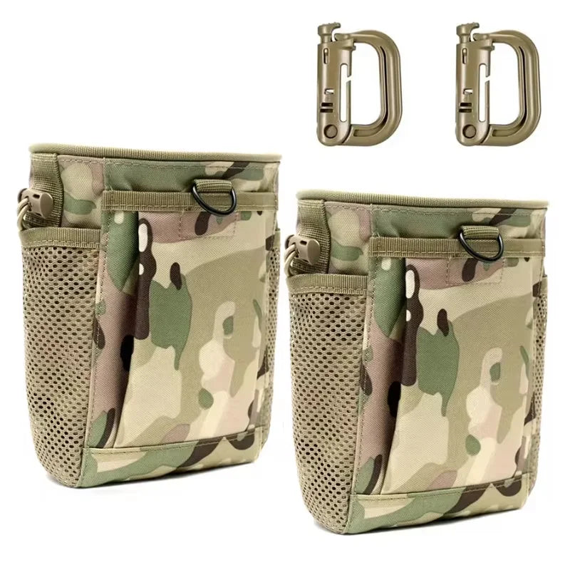 MOLLE Dump Pouch – Adjustable Hunting Ammo & Magazine Recovery Bag
