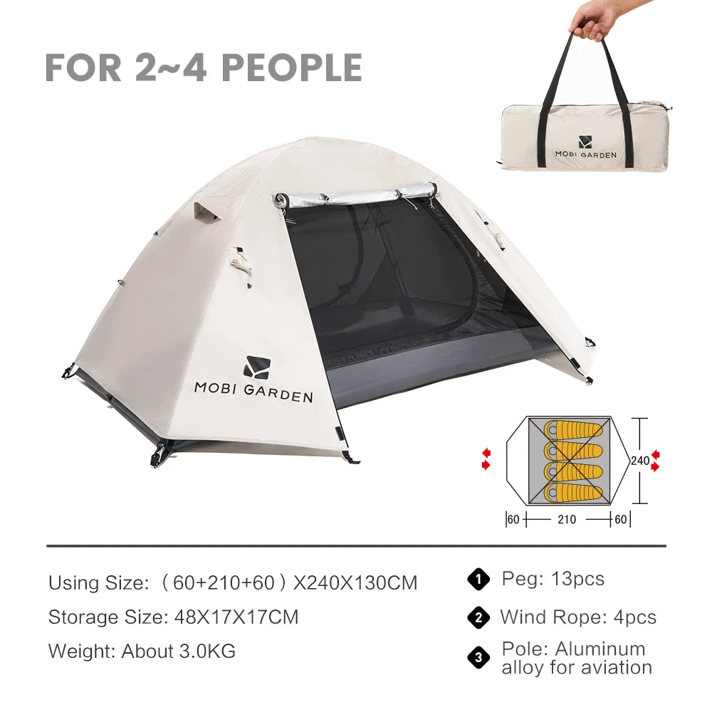 MOBI GARDEN Camping Backpacking Tent