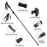 BSWOLF 2PCS Ultralight Trekking Poles