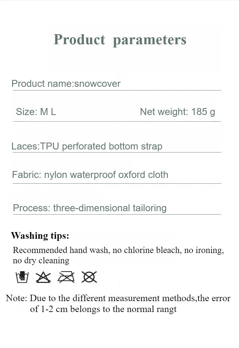 Outdoor Waterproof Hiking Leg Gaiters