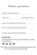 Outdoor Waterproof Hiking Leg Gaiters