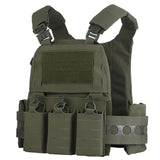 Ferro V5 FCPC Plate Carrier – Modular MOLLE Hunting Vest with Triple Magazine Pouch