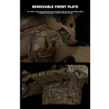 Ferro V5 FCPC Plate Carrier – Modular MOLLE Hunting Vest with Triple Magazine Pouch