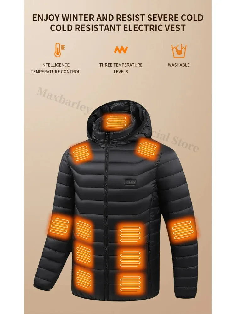 Men’s 21-Zone USB Heated Jacket