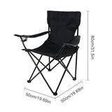 Foldable Camping Chair – Portable Outdoor Seat with Bottle Holder