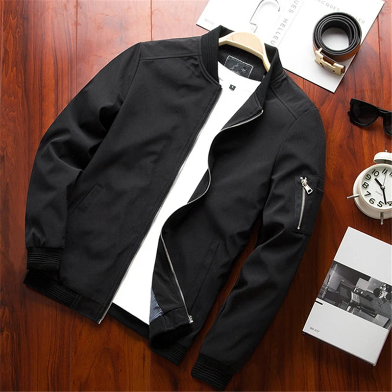 Men’s Slim Bomber Jacket