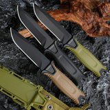 Outdoor Chef’s Knife with Protective Sheath