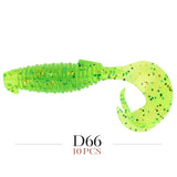 MEREKING Flapper Grub Fishing Lure – 77mm, 6g Soft Silicone Artificial Bait