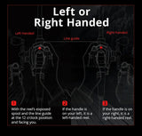 SEASIR Cast X2 Baitcasting Reel – 7.3:1 Gear Ratio, Hybrid Ceramic Bearings, Carbon Fiber Washer, Dual Bearing System & N52 Brake