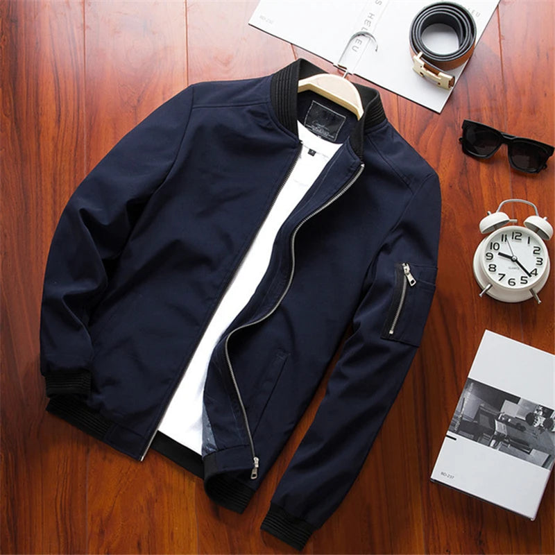 Men’s Slim Bomber Jacket