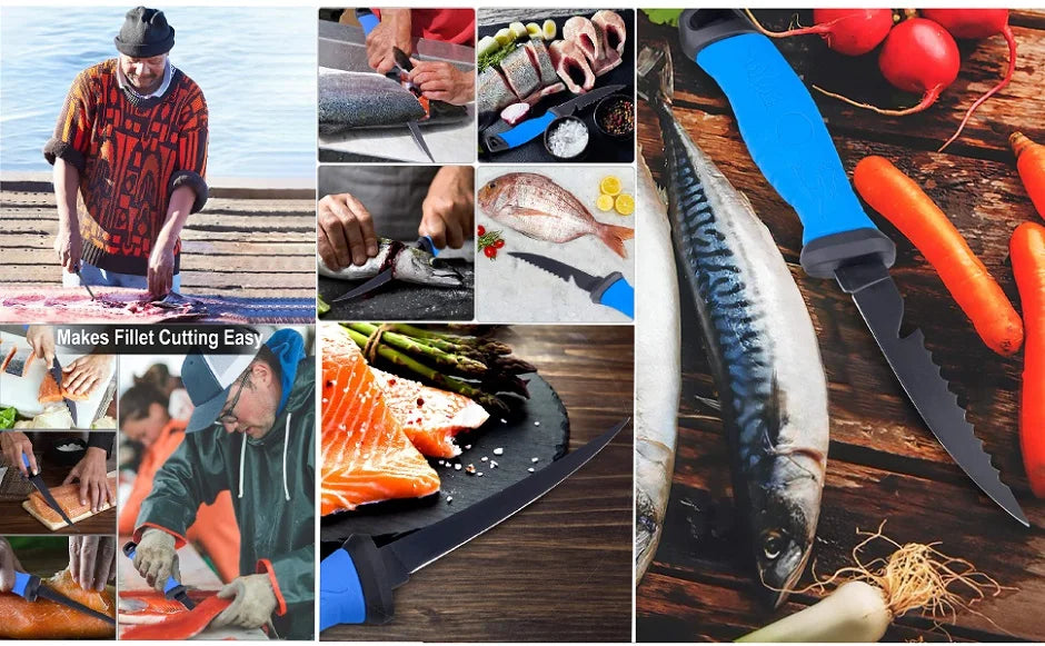 3-in-1 Fish Fillet & Sashimi Knife