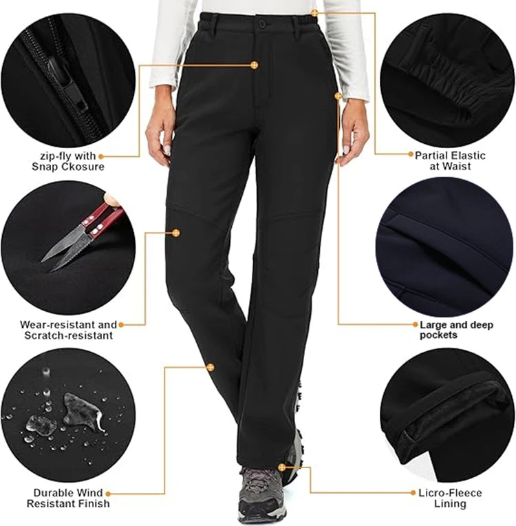 TRVLWEGO Women’s Winter Hiking Pants