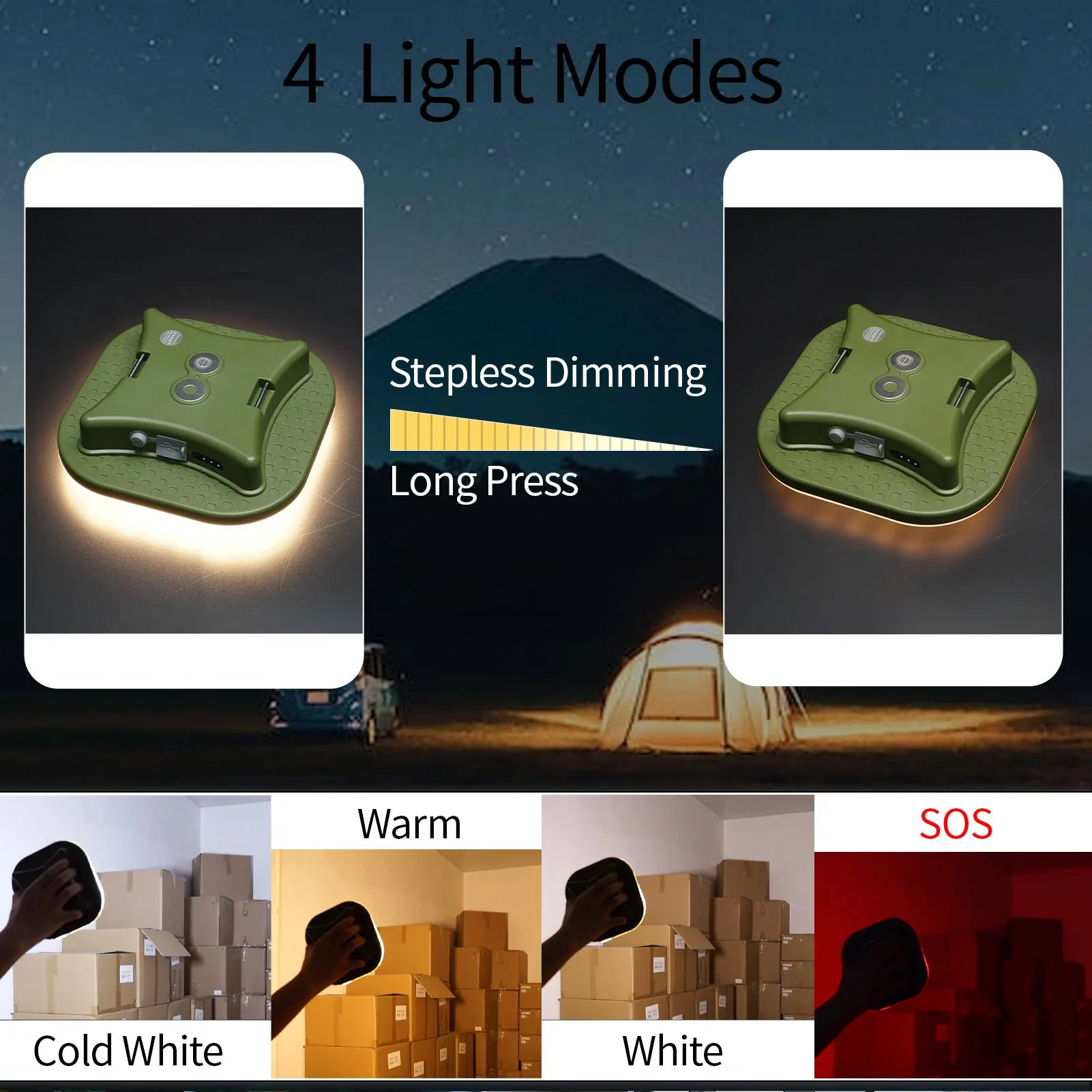 MOSLIGHTING Outdoor LED Camping Light