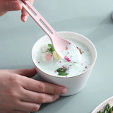 3PCS Portable Wheat Straw Tableware Set