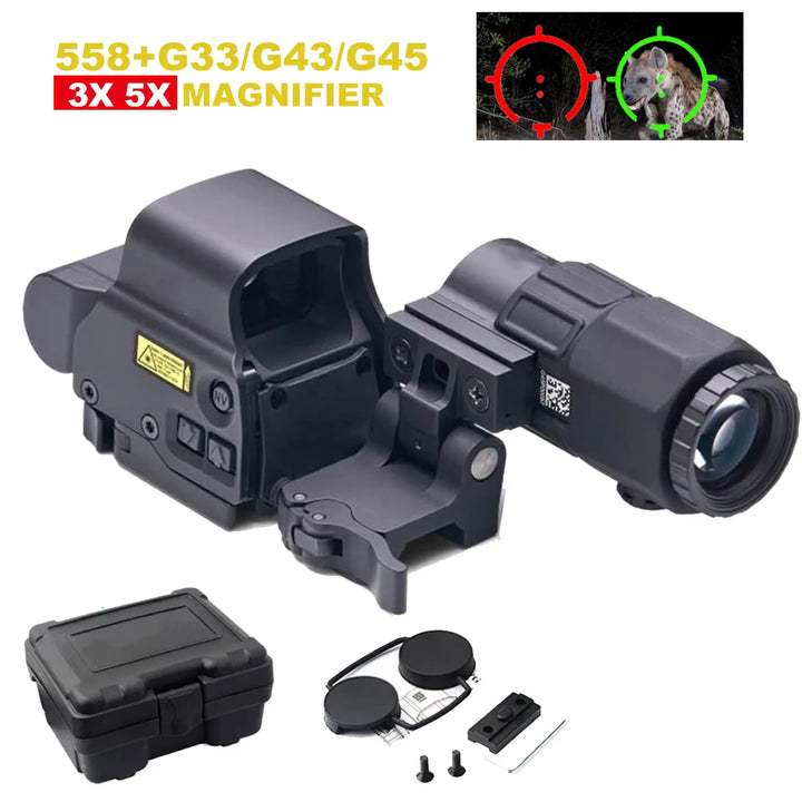 558+G43 Red Dot Holographic Sight