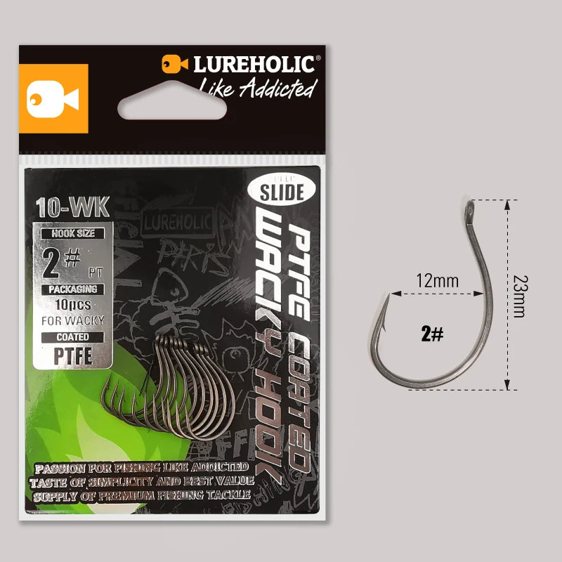 LUREHOLIC PTFE Super Slide Wacky Hook