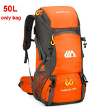 50L Travel Backpack – Waterproof Hiking Rucksack for Men, Large Camping, Climbing & Mountaineering Bag for Outdoor Sports & Travel