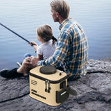Foldable EVA Live Fish Bucket – Multifunctional Outdoor Fishing and Bait Bag