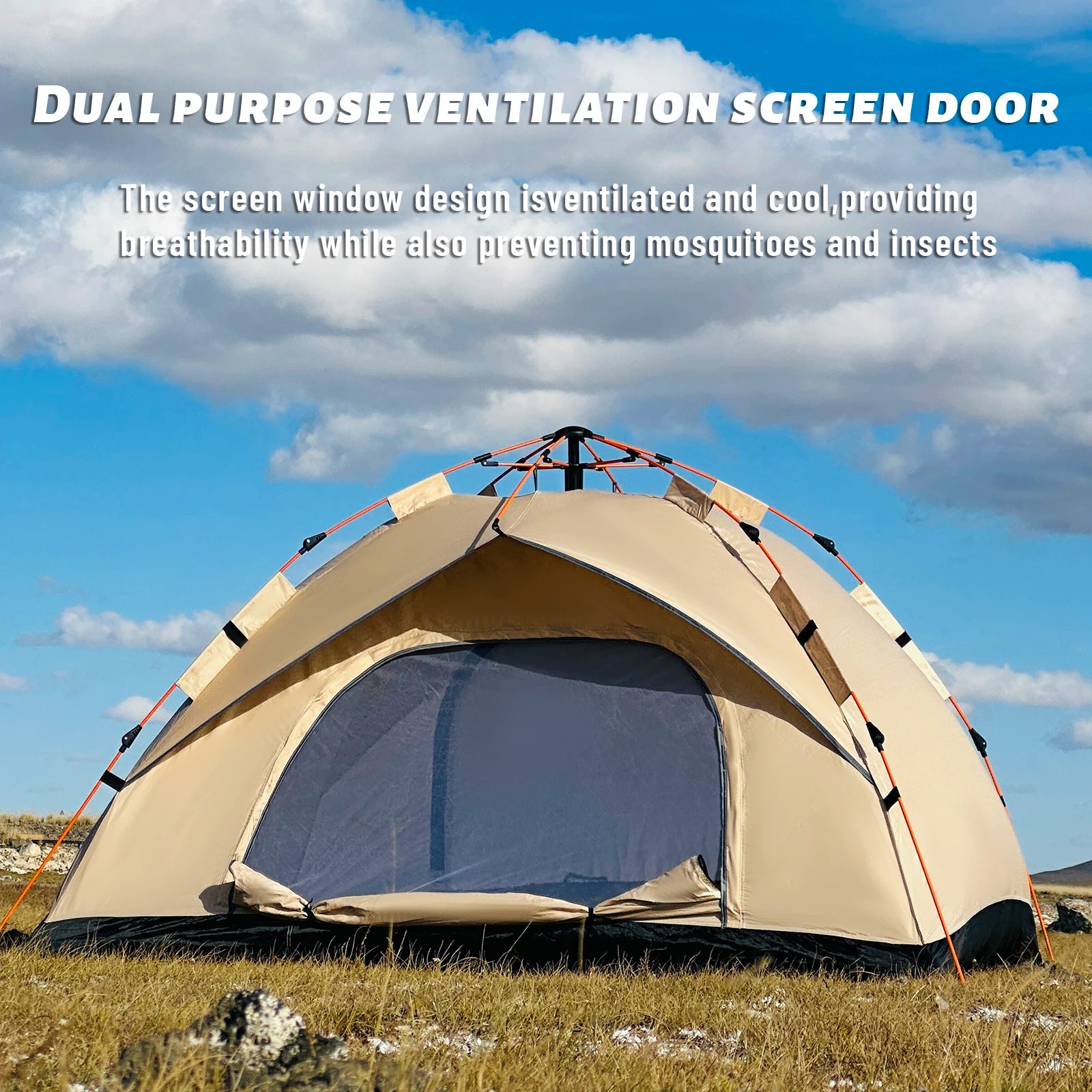 Outdoor Automatic Quick-Opening Tent