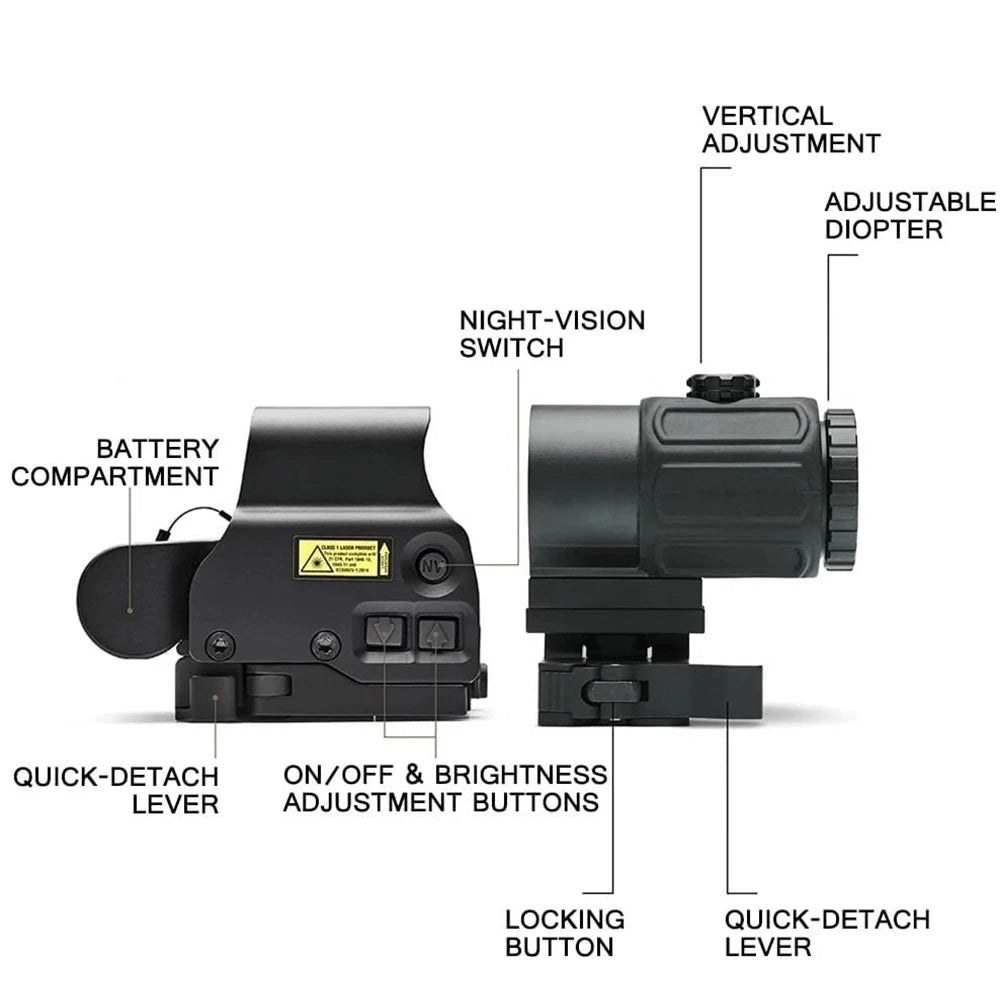 558+G43 Red Dot Holographic Sight