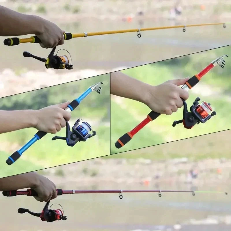Telescopic Fishing Pole Set