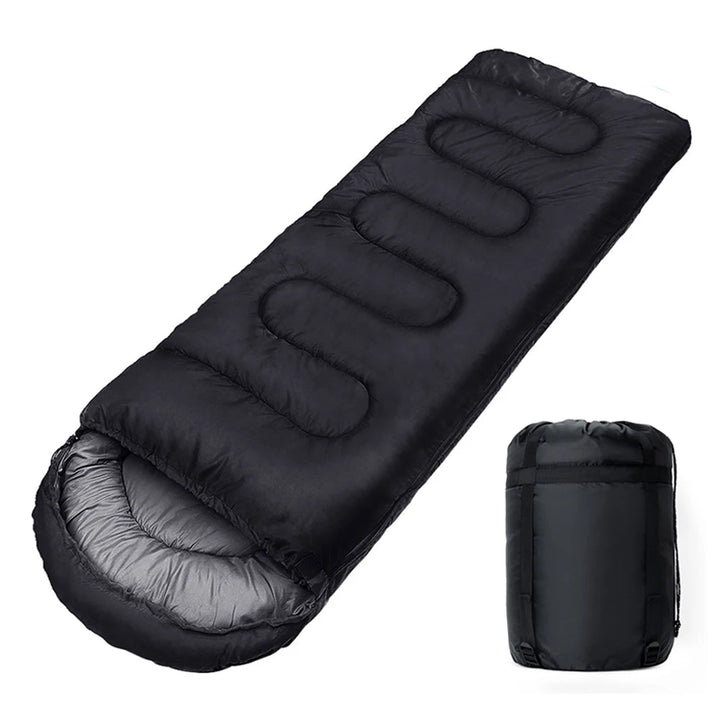 Lightweight 4-Season Camping Sleeping Bag – Warm Cotton Mummy & Envelope Style for Backpacking and Winter