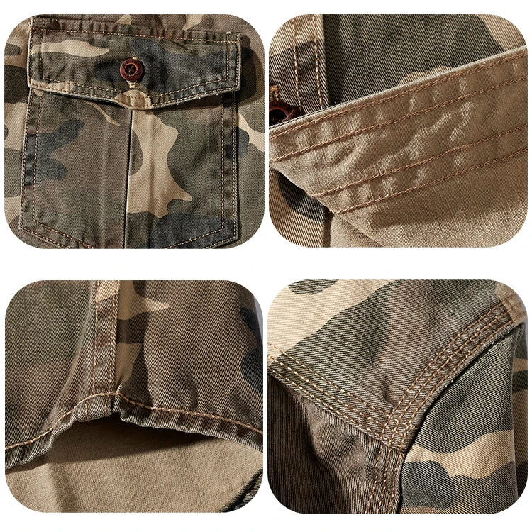 Men’s Military Camouflage Shirt