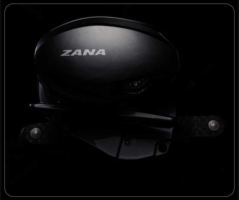 PURELURE ZANA Baitcasting Reel – 139g Aluminum Alloy Frame, 5.8g Spool, 7.6 Gear Ratio, 4KG Drag for Freshwater & Saltwater Fishing